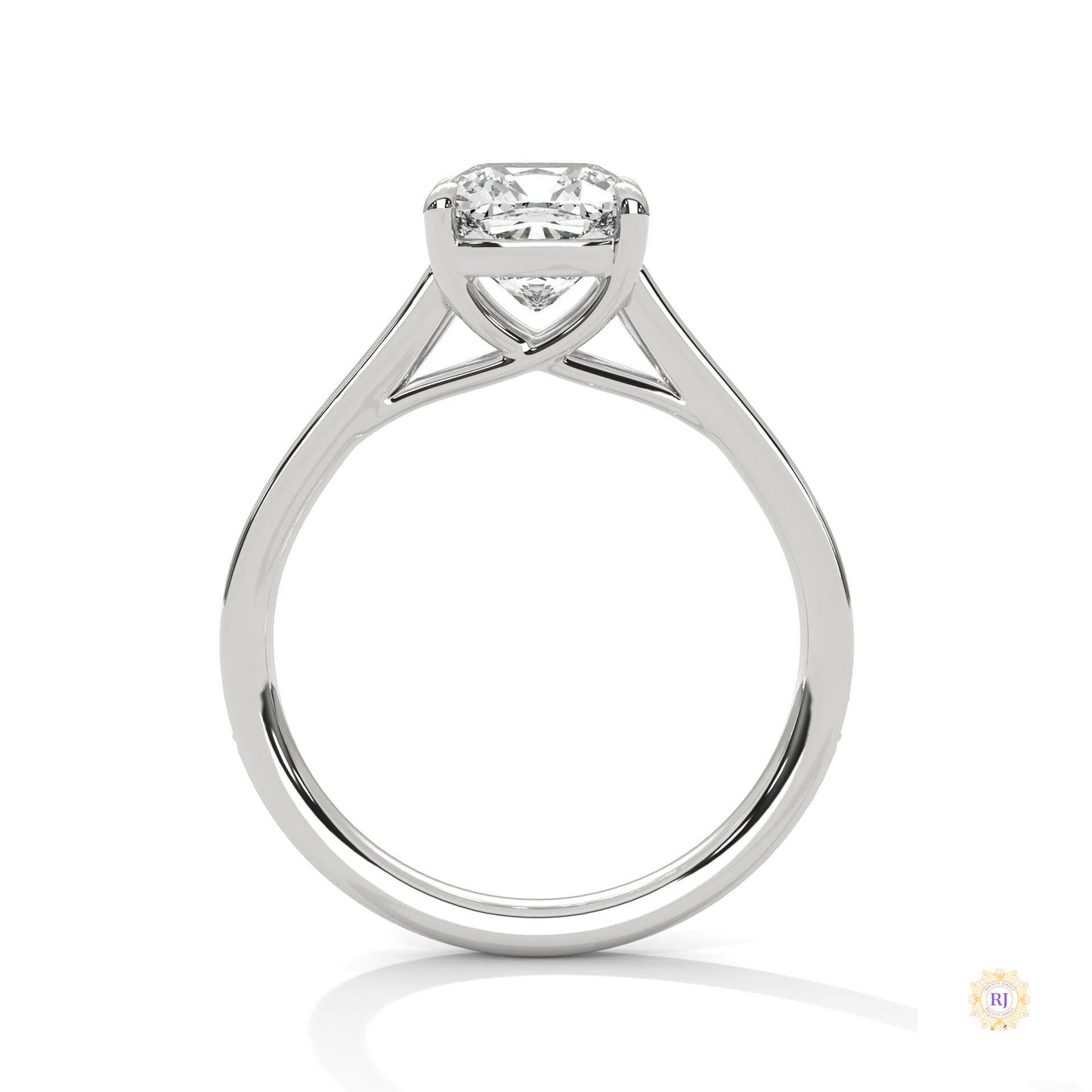 2.15 Ct. Cushion Cut Lab Diamond Engagement Ring