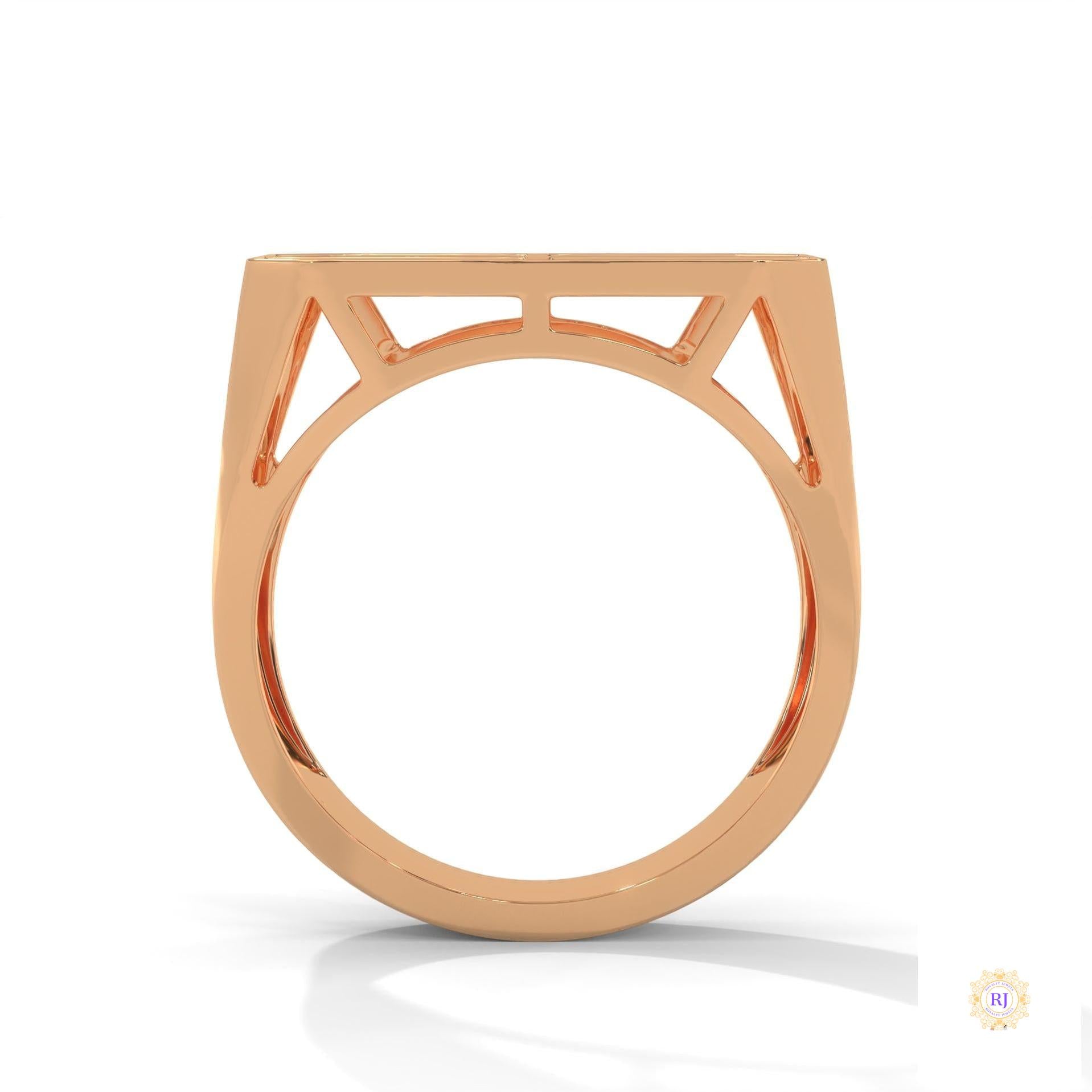 1 Ct. Men’s Lab Diamond Grid Ring