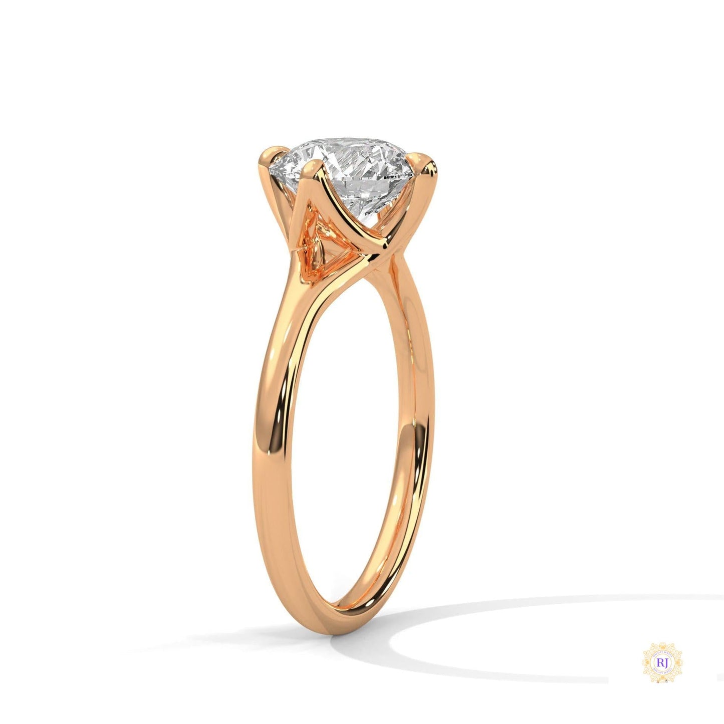 2 Ct. Solitaire Lab Diamond Engagement Ring