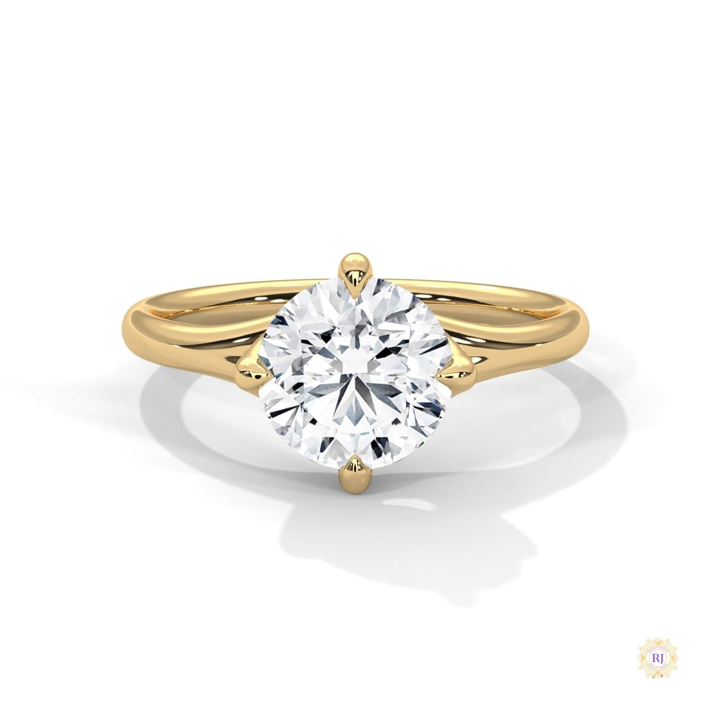 2 Ct. Solitaire Lab Diamond Engagement Ring